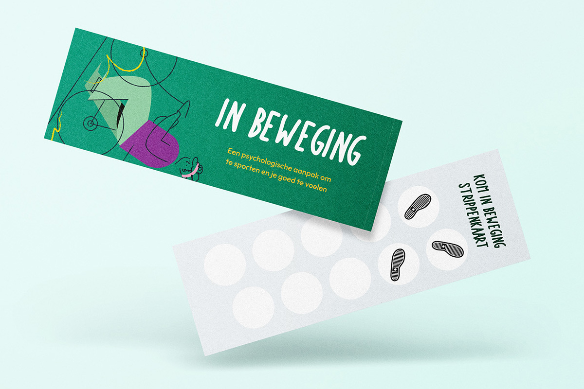 Mock-up strippenkaart